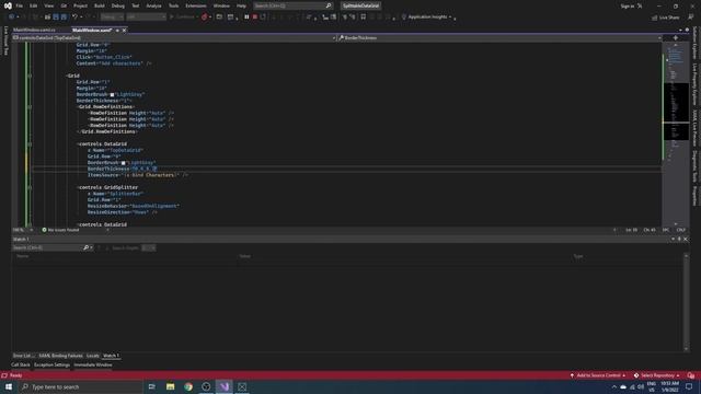 WinUI 3 | XAML | Tutorial - Excel-like Splittable DataGrid | C#