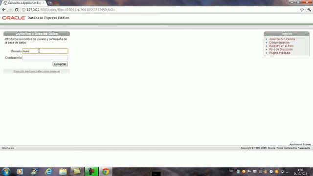 Como Crea Usuario e Eliminar en Oracle 10g смотреть онлайн