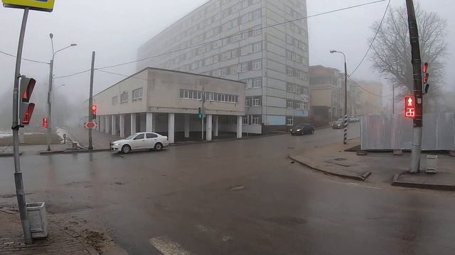 Улица Социалистическая Череповец Россия Дом - музей Верещагиных Речной вокзал смотреть онлайн