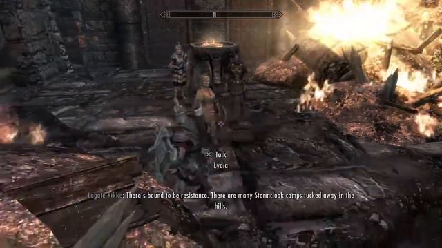Skyrim - Civil War Epilogue (Tullius really didn't want to give a speech) смотреть онлайн