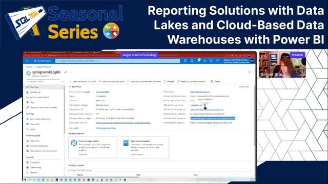 Reporting Solutions with Power BI...SQL Trail Seasonal Series Winter 2022 - Part 3 смотреть онлайн