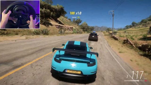 900HP Porsche 911 GT2 RS - Forza Horizon 5 (Steering Wheel + Shifter) Gameplay смотреть онлайн
