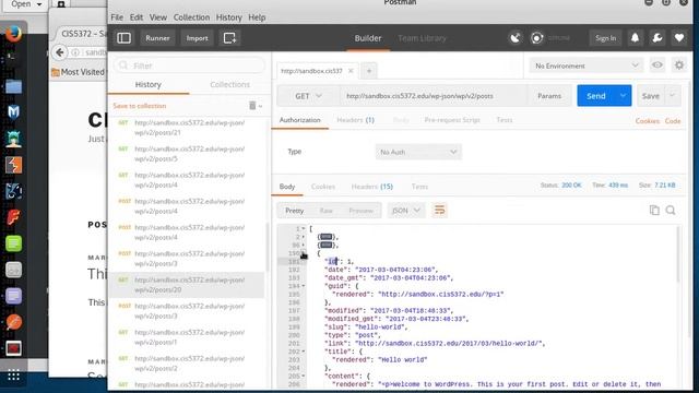 CIS5372 - Wordpress Content Injection смотреть онлайн