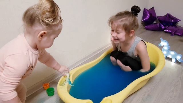 Jelly Baffy / Jelly Bath / Желе Джелли Baffy / Ванна в желе / Что натворили дети? смотреть онлайн