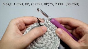 ТРЕНД сезона! Теплая ПАНАМА КРЮЧКОМ! Зимняя шляпа крючком на любой размер