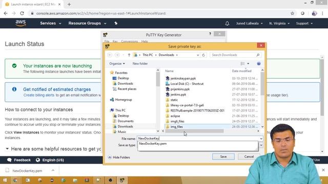Running Docker on AWS EC2 Instance смотреть онлайн
