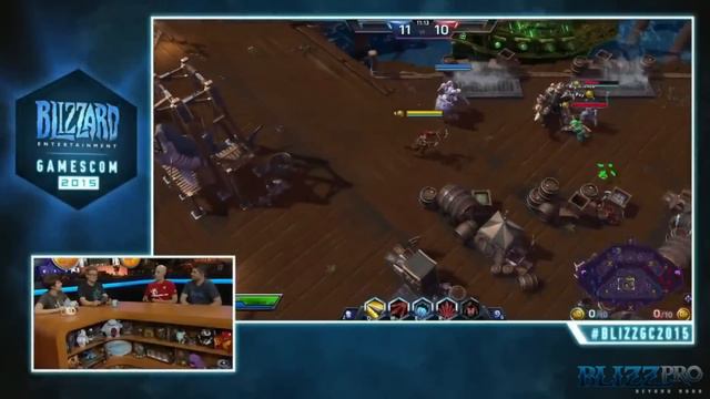 Heroes of the Storm: Medic at Gamescom смотреть онлайн