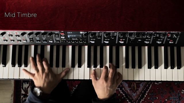 Playing the new "Felt Upright" - Nord Grand смотреть онлайн