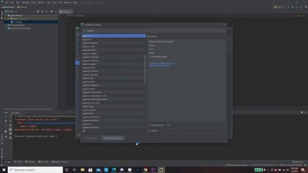 How to Install PYGAME on PYCHARM 2021 (Python Programming Tutorial)!