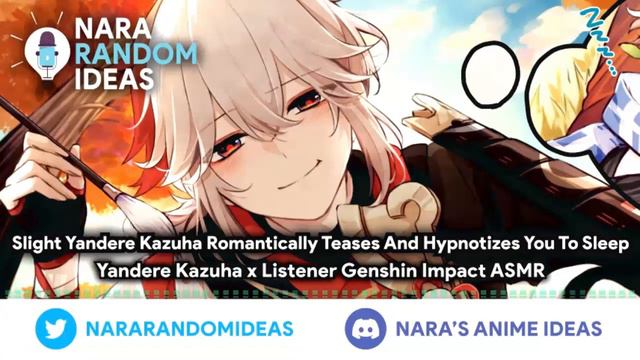 ASMR: Yandere Kazuha Hypnotizes You To Sleep [Kazuha X Listener ASMR]