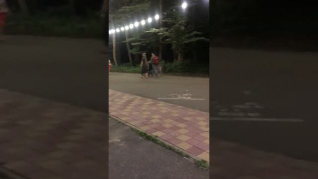 Вечерний парк Победы Ставрополь 3 июля 2021