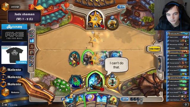 Hearthstone: Got it under control (jade shaman) смотреть онлайн