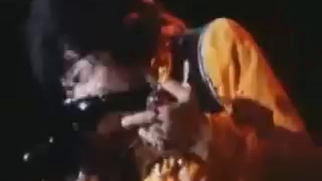 Jimi Hendrix Plays Guitar With His Teeth