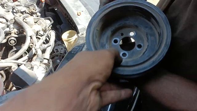 polo tdi engine timing and water pump replace смотреть онлайн