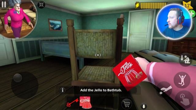 КАК ПРОЙТИ УРОВЕНЬ С ВАННОЙ ЖЕЛЕ Scary Teacher 3D Прохождение