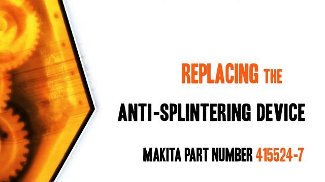 Makita Jig Saw Repair - Replacing the Splinter Guard (Makita Part # 415524-7) смотреть онлайн