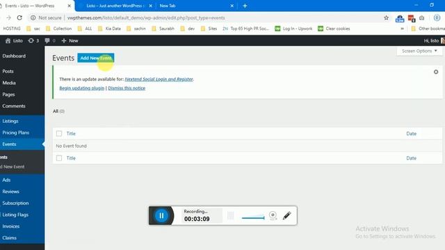 Listo Directory Listing WordPress Theme Backend features | ZOTHEMES смотреть онлайн