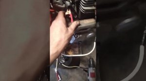 Проверить стартер на мотоцикле не снимая с мотоцикла.