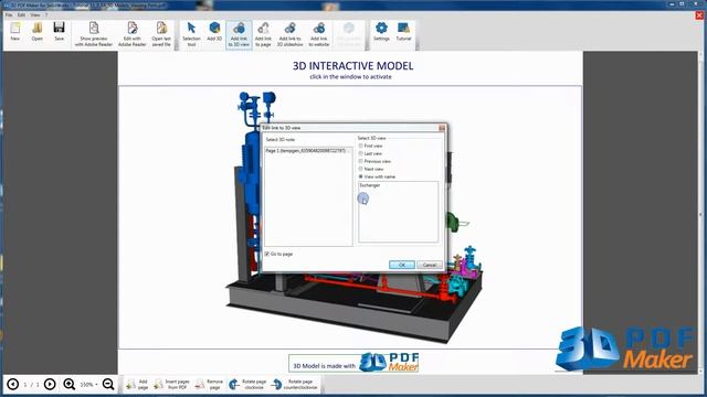 3D PDF Maker Tutorial 11. 3D Model Parts Visualization in the PDF file смотреть онлайн