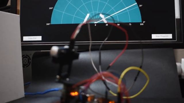 Radar Emulator with Arduino and Python смотреть онлайн