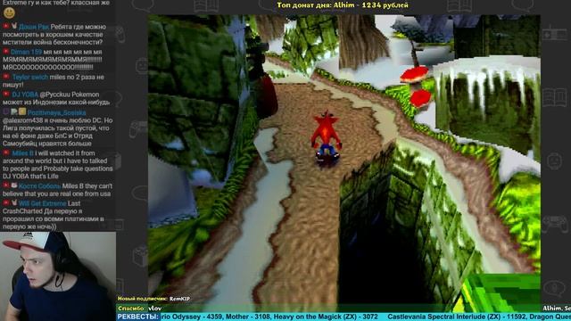 Crash Bandicoot 2: Cortex Strikes Back (PS1) - Pixel_Devil Стримы смотреть онлайн