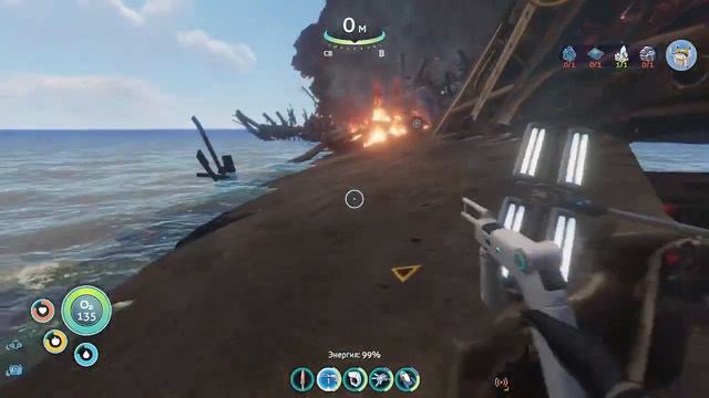 (SUBNAUTICA) 2 часть прошёл всё аврору смотреть онлайн