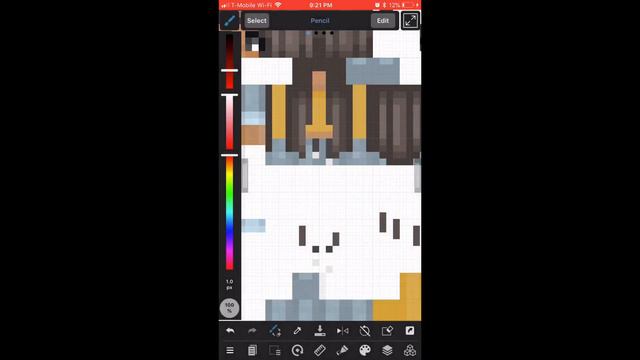 🍬🍩Mcpe HD skin (eyes) tutorial🍩🍬 смотреть онлайн
