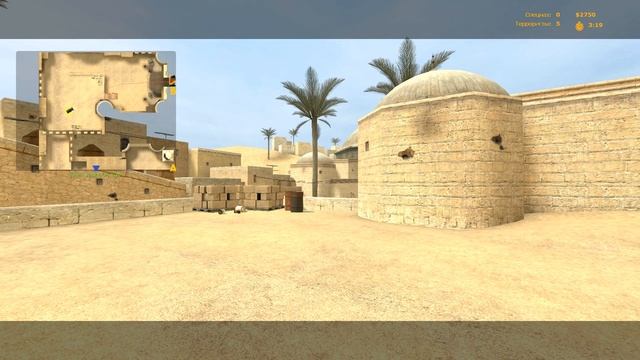 Запись игры Counter-Strike Source. Не стимовская версия v92 Средний уровень ботов смотреть онлайн