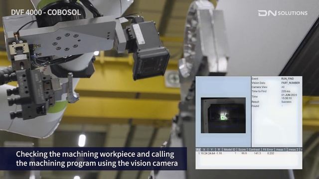 DVF 4000+cobosol (cobot solution) l 5axis machining center with cobot automation смотреть онлайн