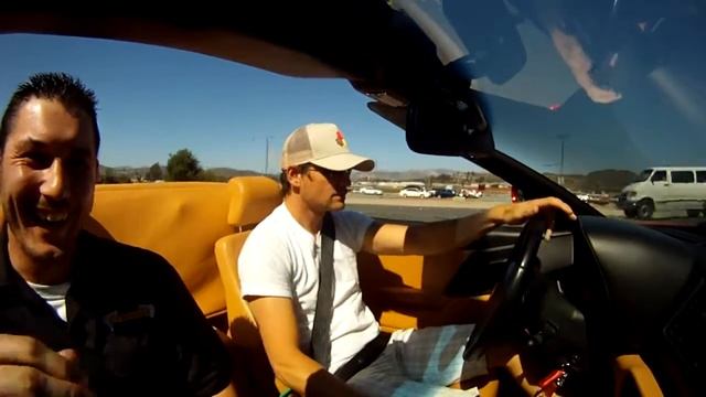 Micah's First Ride Ever In A Ferrari - 348 Spider смотреть онлайн