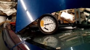 Замер давления топлива Хундай Гетс