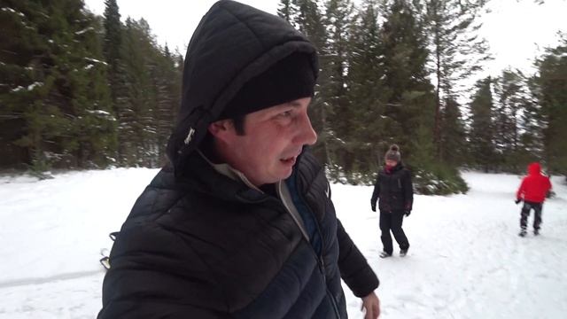 Как в детстве.катаемся с горки.готовим пюре.кушаем котлеты.Димаркус..Волдай и Мижган. смотреть онлайн