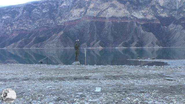 Ловля сазана на диком водоеме с берега. Декабрь 2020г. Ирганайское водохранилище. смотреть онлайн