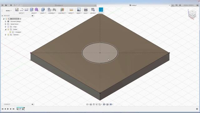 Fusion 360 - знакомство и первая деталь (УСТАРЕЛО) смотреть онлайн