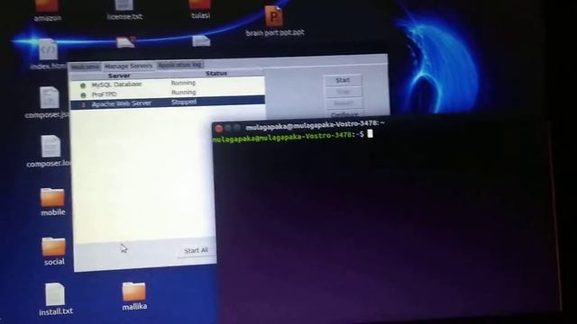 Xampp-Apache server & MySQL start problem fixed || UBUNTU || смотреть онлайн