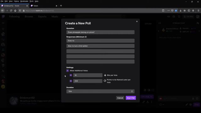 Quick Guide to Twitch Modding 5 - How to start a poll смотреть онлайн