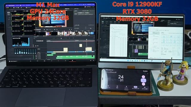 【自作PC】M1 Max VS i9 12900KF やっぱ比べたくなる！ смотреть онлайн