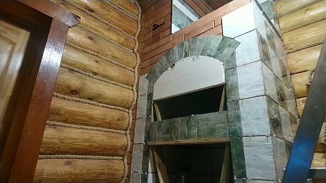 Облицовка печи плиткой своими руками. Часть третья. смотреть онлайн