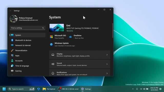 New Windows 11 Build 23486 – New Dev Home App, File Explorer and Settings Changes, and Fixes (Dev) смотреть онлайн