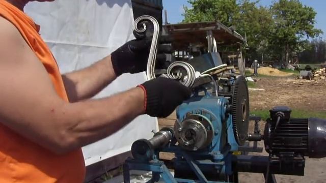 Самодельный станок для холодной ковки смотреть онлайн