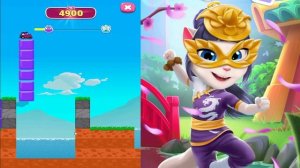 Моя Говорящая Анджела 2 Боевые Искусства с Анджелой и НОВАЯ мини-игра Подъём Питомца