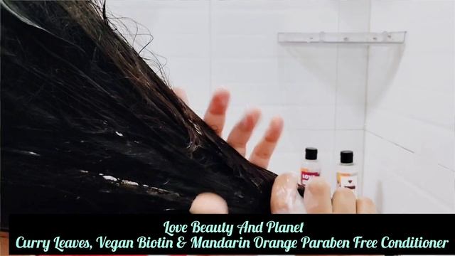 Love Beauty And Planet Curry Leaves Vegan Biotin & Mandarin Orange For Split Free Hair