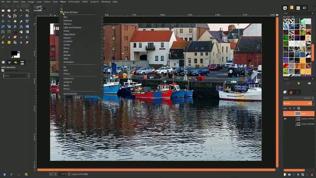Gimp 2.9: How to create fog смотреть онлайн