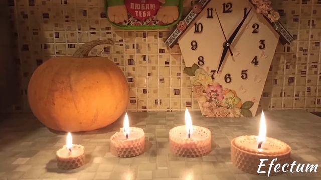 Горение свечей из вощины смотреть онлайн