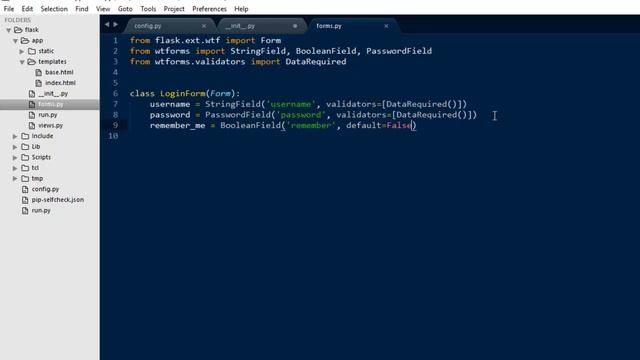 Introduction To Flask Tutorial 5 Forms and Form Templates смотреть онлайн