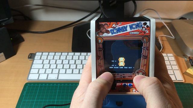 Mini Arcade Machine Donkey Kong Jr. смотреть онлайн