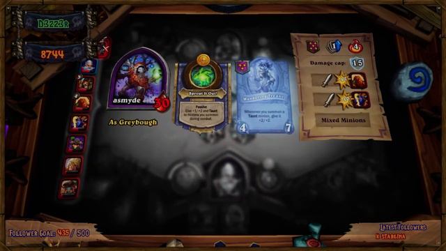 Easy Scaling with Tier 2 Millhouse | D3zz3r Hearthstone Battlegrounds смотреть онлайн