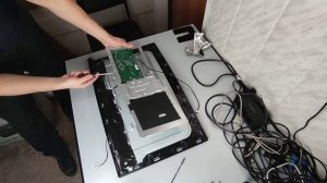 Полная разборка монитора MSI MAG272C Complete disassembly of the MSI MAG272C monitor