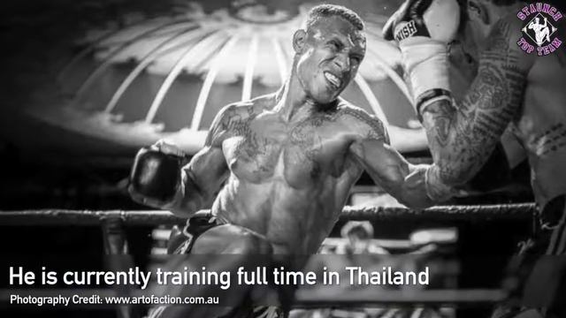 Tornado Kick KO By PNG Muay Thai Fighter Jonathan 'Black Gold' Tuhu