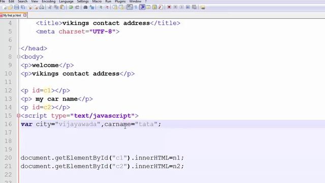Variables in JavaScript Telugu | JavaScript Variables | VLR Training Class 08 смотреть онлайн